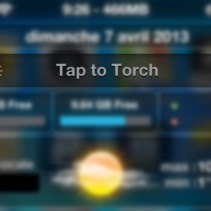 Allumer le flash depuis le centre de notifications avec TorchNC