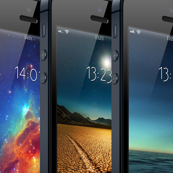 LS Blur Touch Fr i5, un thème Lockscreen HD pour iPhone 5