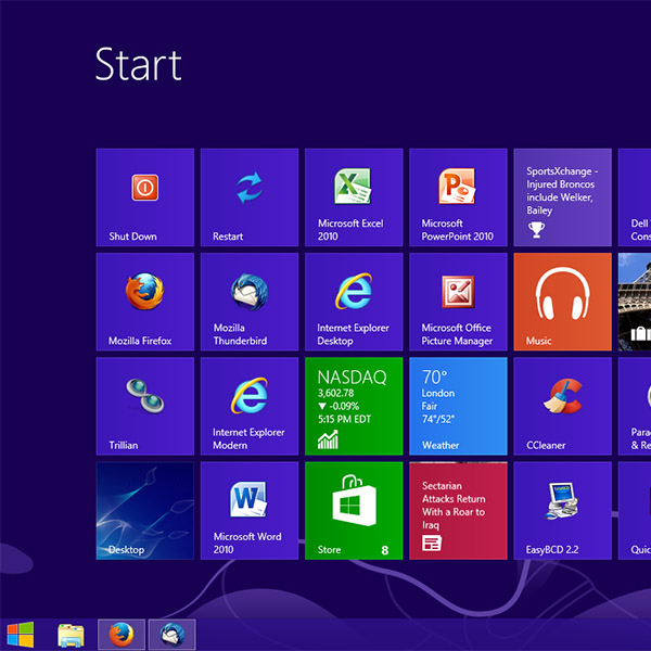 Retrouvez le menu démarrer sous Windows 8.1 avec StartIsBack