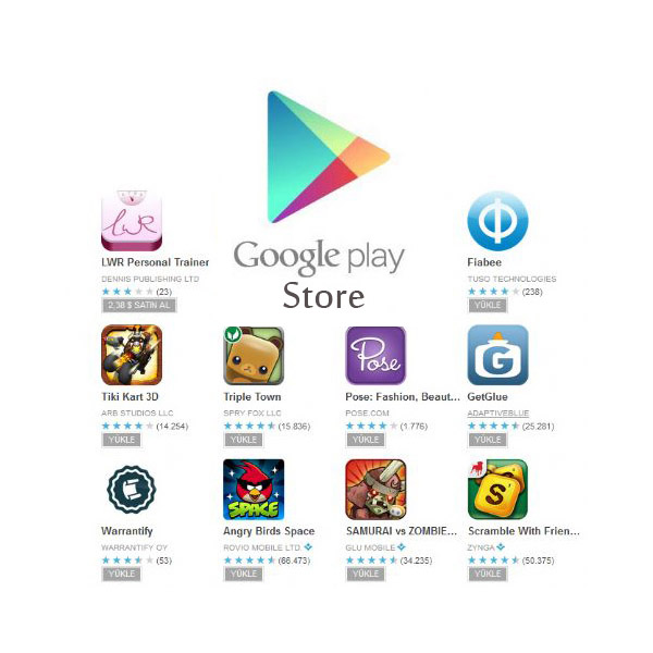 google play store pour tablette takara